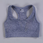 Women's Seamless Workout Top - Blue Force Sports