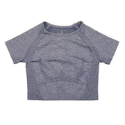 Women's Seamless Workout Top - Blue Force Sports