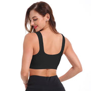 Padded Crop Sports Bra - Blue Force Sports