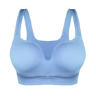 Padded Crop Sports Bra - Blue Force Sports
