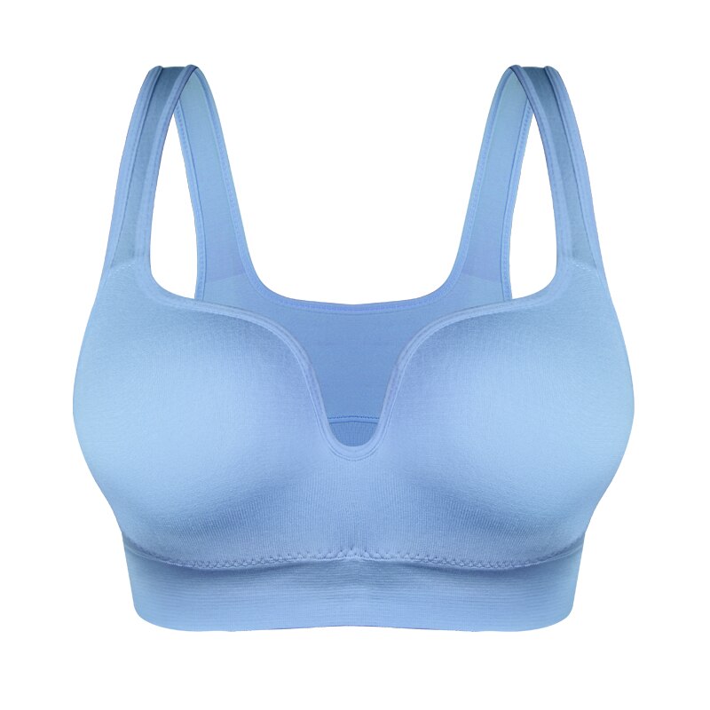 Padded Crop Sports Bra - Blue Force Sports