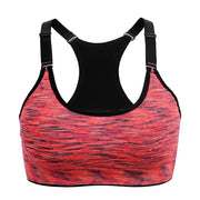 Quick Dry Padded Adjustable Sports Bra - Blue Force Sports
