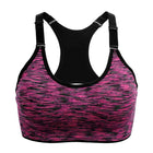 Quick Dry Padded Adjustable Sports Bra - Blue Force Sports