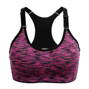 Quick Dry Padded Adjustable Sports Bra - Blue Force Sports