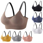 Quick Dry Padded Seamless Sport Bra for Women - Blue Force Sports