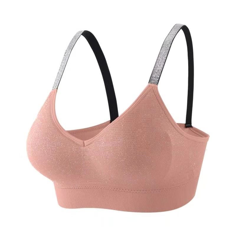 Quick Dry Padded Seamless Sport Bra for Women - Blue Force Sports