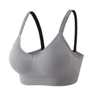 Quick Dry Padded Seamless Sport Bra for Women - Blue Force Sports
