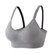 Quick Dry Padded Seamless Sport Bra for Women - Blue Force Sports