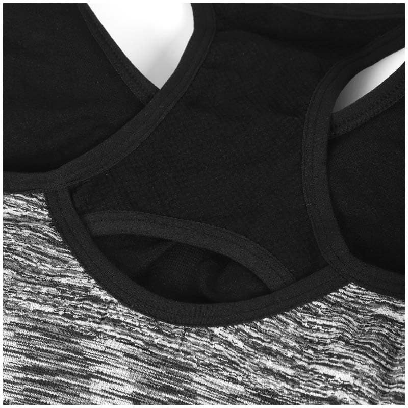 Quick Dry Padded Sports Bra - Blue Force Sports