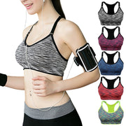 Quick Dry Padded Sports Bra - Blue Force Sports