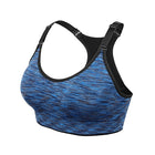 Quick Dry Padded Sports Bra - Blue Force Sports
