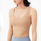 Women's Breathable Nylon Yoga Bra - Blue Force Sports