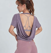 Women's Swing Back Sports Top - Blue Force Sports