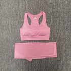 Women's Seamless Fitness Clothing Set - Blue Force Sports