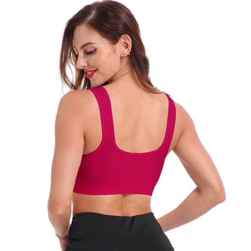 Women's Yoga Wireles Seamless Push Up Bra - Blue Force Sports