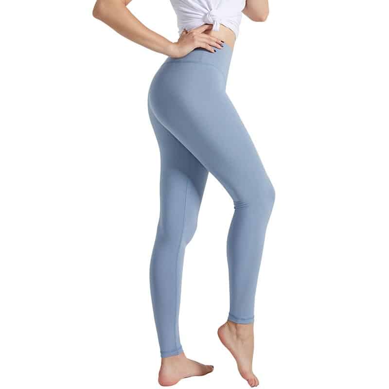 Women's Push Up Plain Leggings - Blue Force Sports
