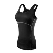 Sports Elastic Breathable Women's Tank Top - Blue Force Sports