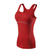Sports Elastic Breathable Women's Tank Top - Blue Force Sports