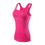 Sports Elastic Breathable Women's Tank Top - Blue Force Sports