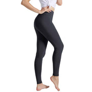 Women's Push Up Plain Leggings - Blue Force Sports
