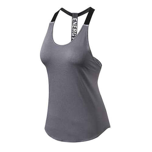 Women's Fitness Sleeveless T-Shirt - Blue Force Sports