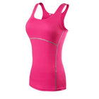 Women's Fitness Sleeveless T-Shirt - Blue Force Sports