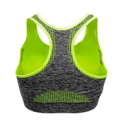 Woman's Padded Push Up Sports Bra - Blue Force Sports