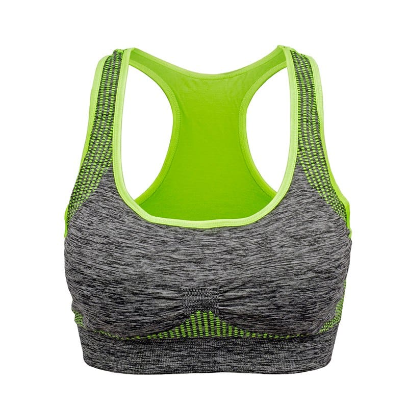 Woman's Padded Push Up Sports Bra - Blue Force Sports