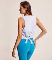 Women's Loose Fitness Tank Top - Blue Force Sports