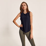 Women's Loose Fitness Tank Top - Blue Force Sports