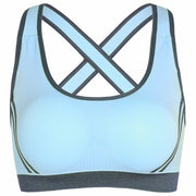 Women's Breathable Sports Bra - Blue Force Sports