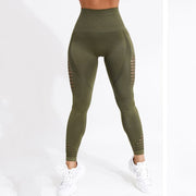 High Waist Push Up Leggings for Women - Blue Force Sports
