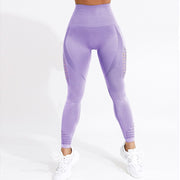High Waist Push Up Leggings for Women - Blue Force Sports