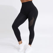 High Waist Push Up Leggings for Women - Blue Force Sports