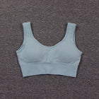Women's Seamless Ribbed Yoga Set - Blue Force Sports