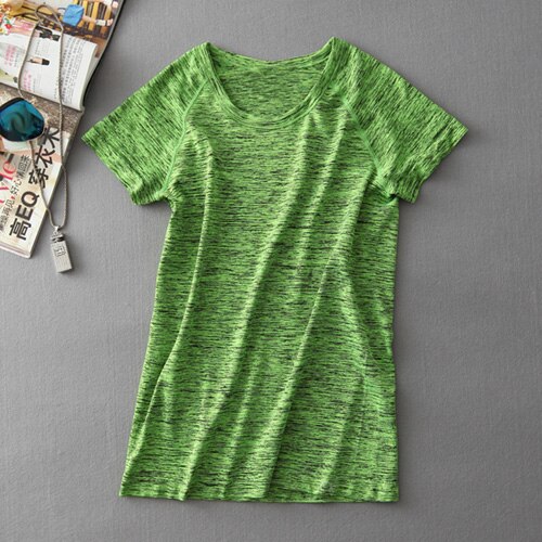 Women Yoga Short Sleeved Tops - Blue Force Sports