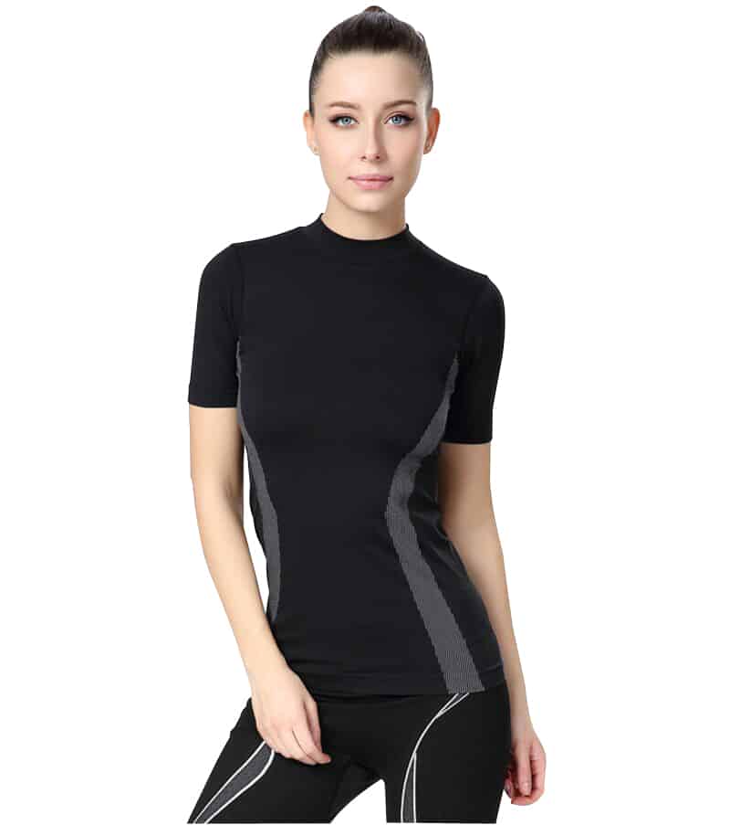 Women's Quick Dry Nylon T-Shirt - Blue Force Sports