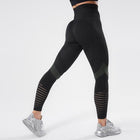 Women's Push Up Plain High Waist Leggings - Blue Force Sports