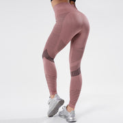 Women's Push Up Plain High Waist Leggings - Blue Force Sports