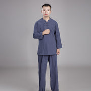 Cotton and Linen Tai Chi Set - Blue Force Sports