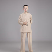 Cotton and Linen Tai Chi Set - Blue Force Sports