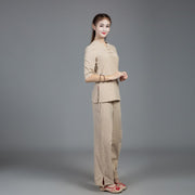 Cotton and Linen Tai Chi Set - Blue Force Sports