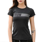 Women's O-Necked Short Sleeved T-Shirt - Blue Force Sports