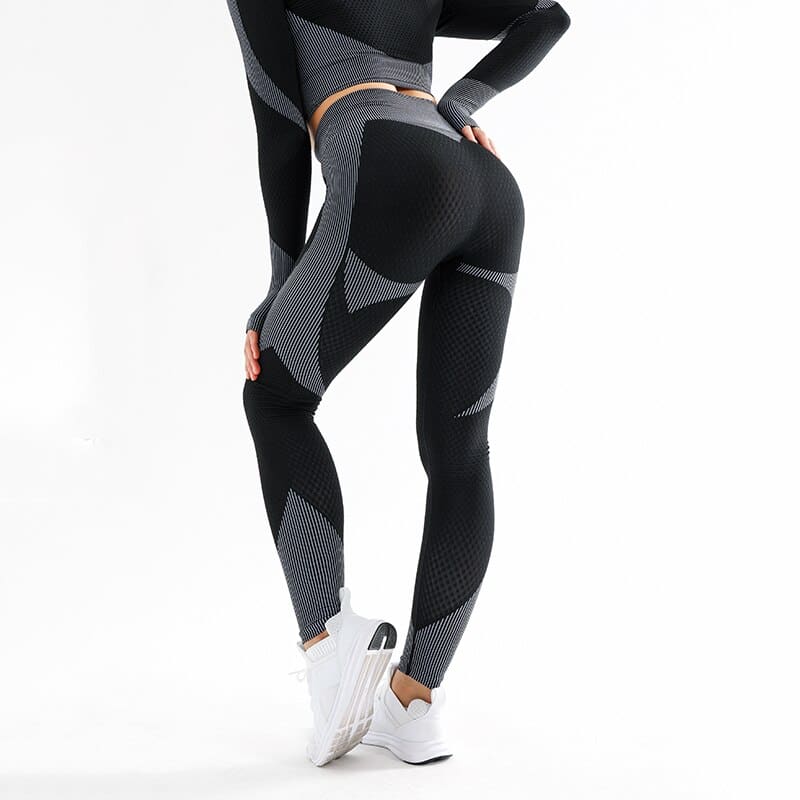 Women's Leggings with Push Up for Fitness - Blue Force Sports
