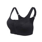 Women's Sport Bra with Front Zipper - Blue Force Sports