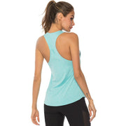 Women's Stretch Fitness Tank - Blue Force Sports