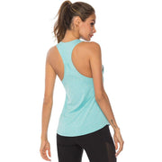 Women's Stretch Fitness Tank - Blue Force Sports