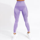 Push Up Seamless High Waist Leggings for Women - Blue Force Sports