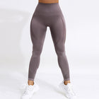 Push Up Seamless High Waist Leggings for Women - Blue Force Sports