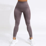 Push Up Seamless High Waist Leggings for Women - Blue Force Sports